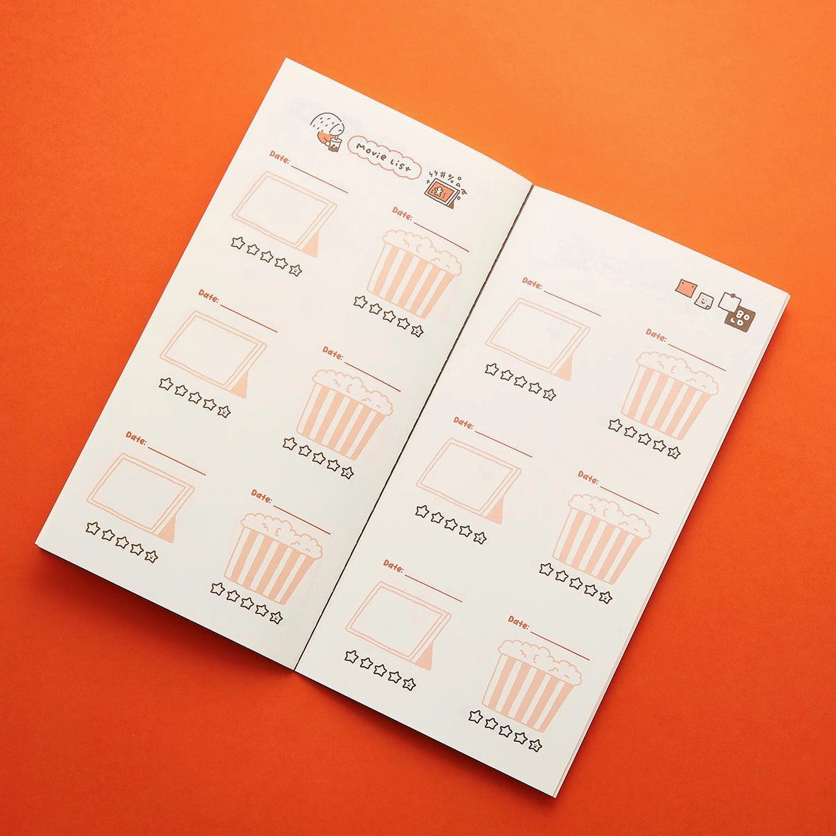 Rin Studio | 2027 The Little Things Monthly Planner Insert | Standard TN