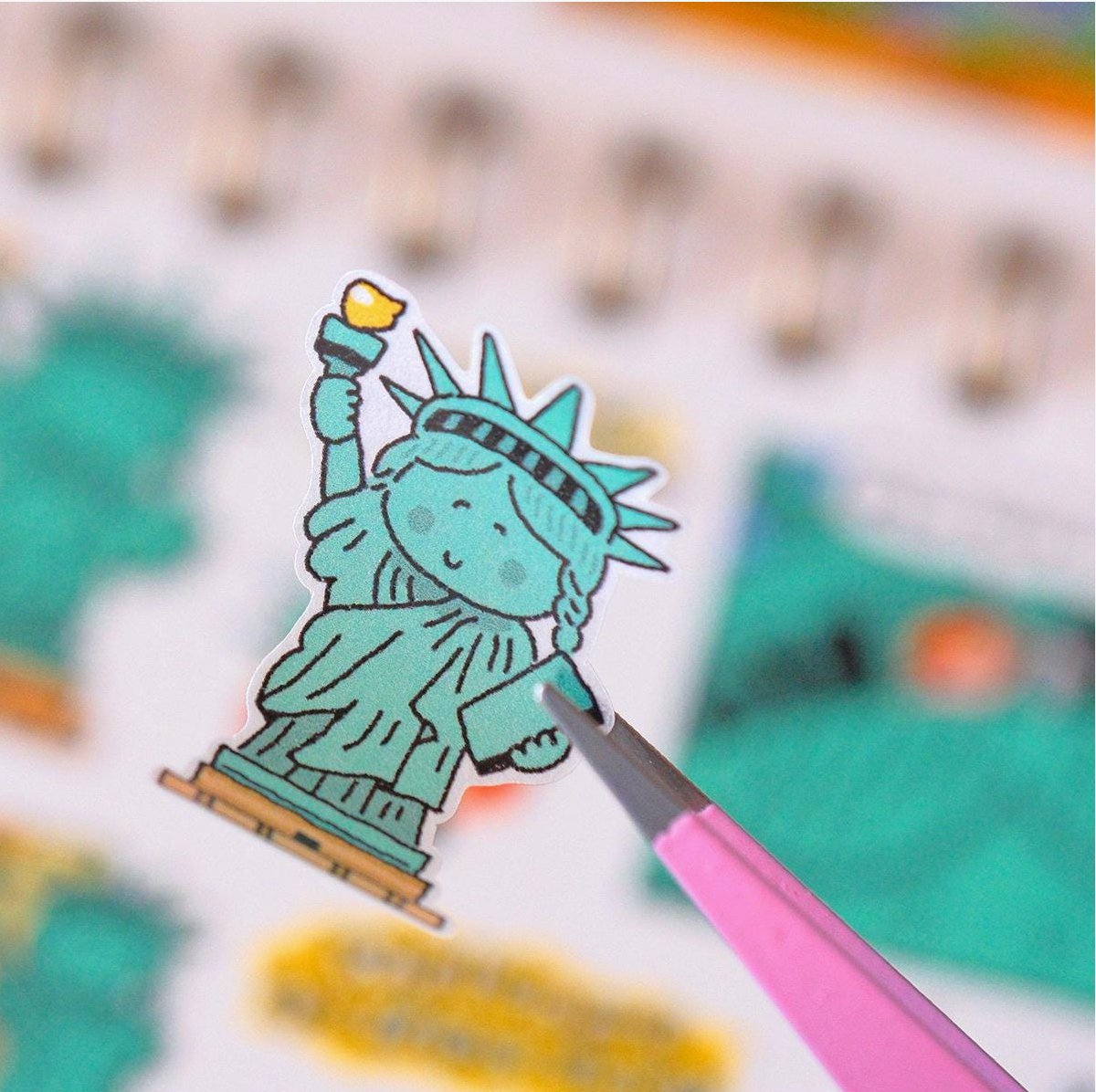 Rin Studio | New York City Kiss Cut Washi Tape