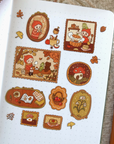 Tiny Kikimo | Autumn Tales Sticker Sheet