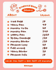 Rin Studio | 2027 The Little Things B6 Scheduled Book
