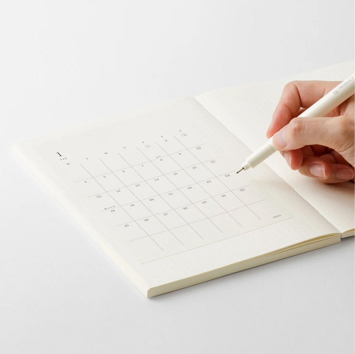 MD | MD Diary Sticker 2027 Dated Sticker | Medium Size