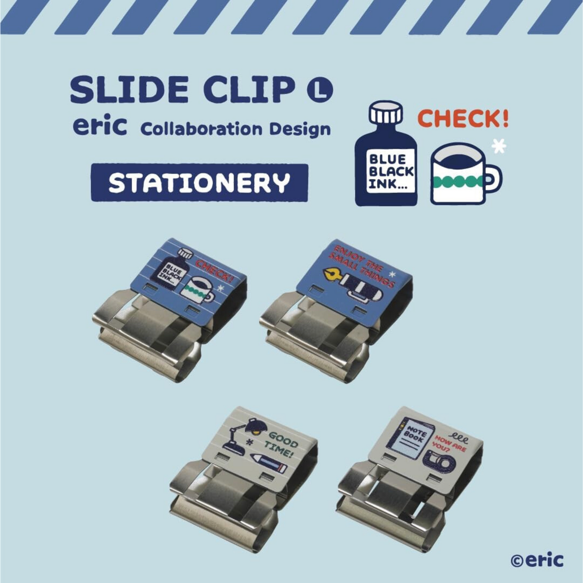 Eric Small Things | Slide Clip | Stationery | ERCSC-L4ST