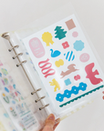 King Jim | Otona Sticker File Binder | New Colors