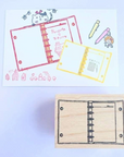 Kayonoko | Notebook Rubber Stamp