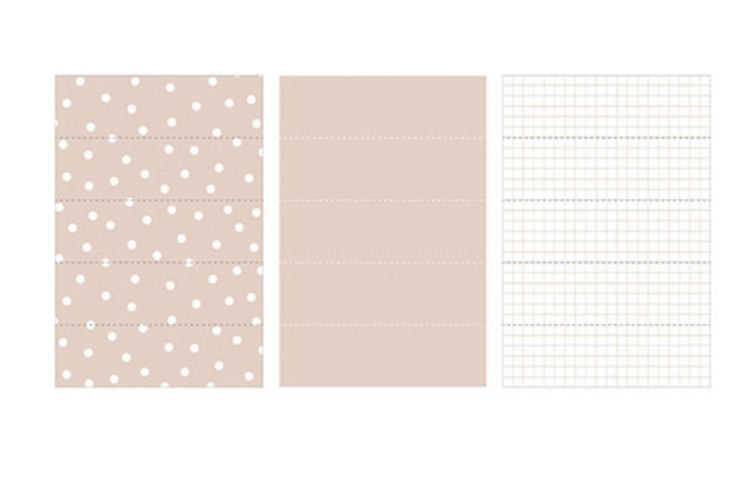 Maste | Writable Washi Tape Flake | Polka Dot