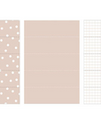 Maste | Writable Washi Tape Flake | Polka Dot