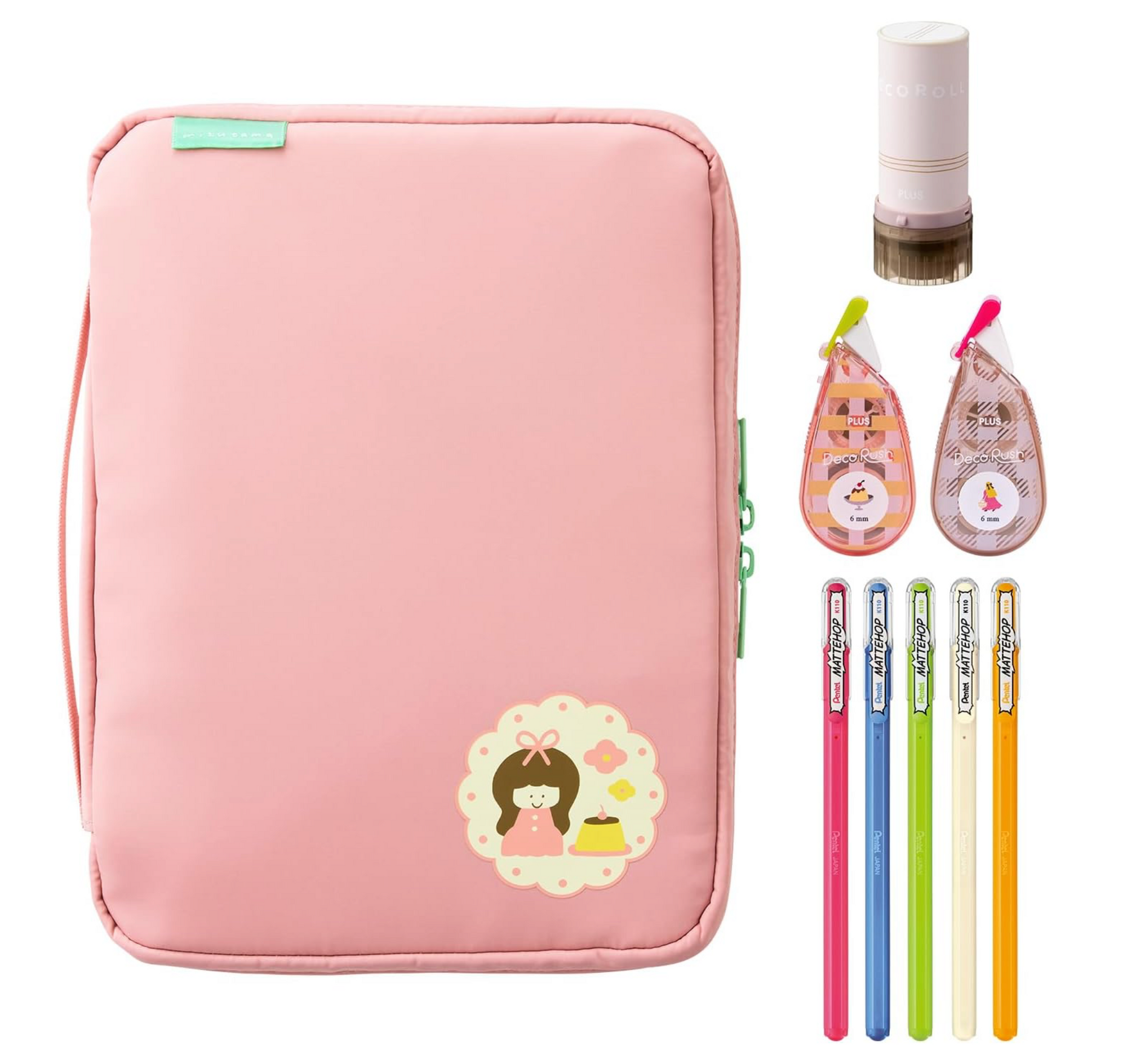 Mizutama | A5 Notebook Pouch | 3 Different Colors