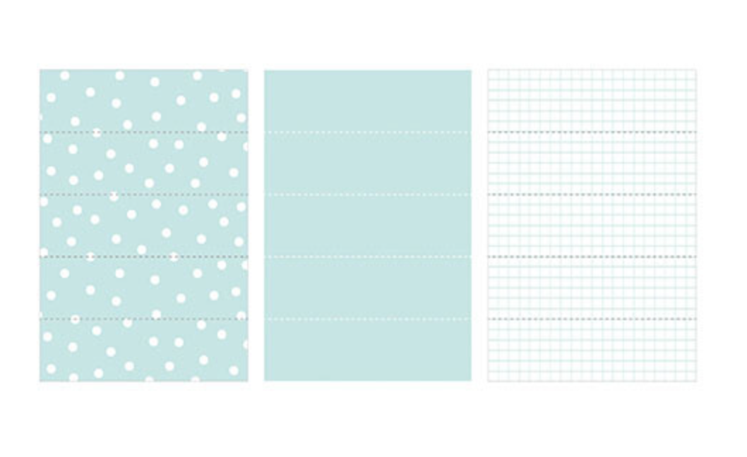 Maste | Writable Washi Tape Flake | Polka Dot