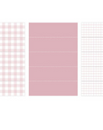 Maste | Writable Washi Tape Flake | Gingham