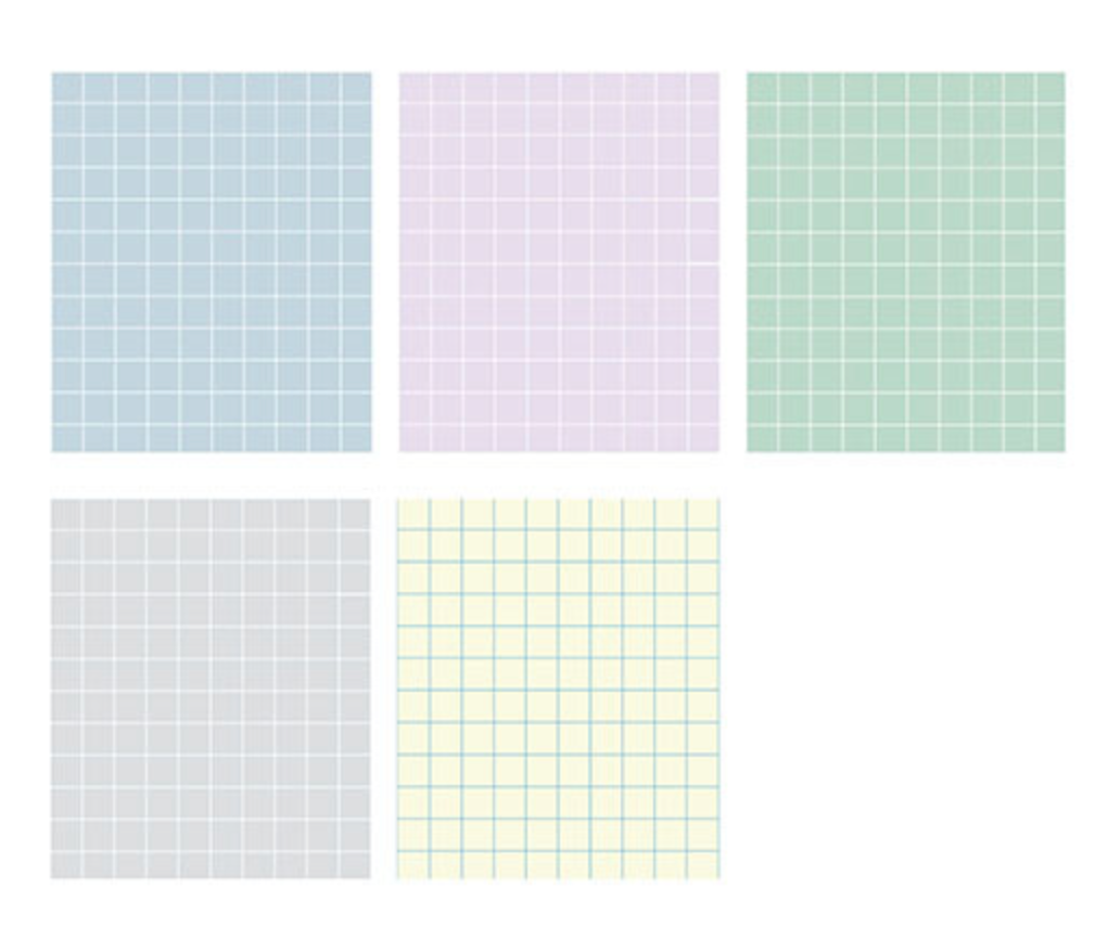 Maste | Writable Washi Tape Flake | Grid