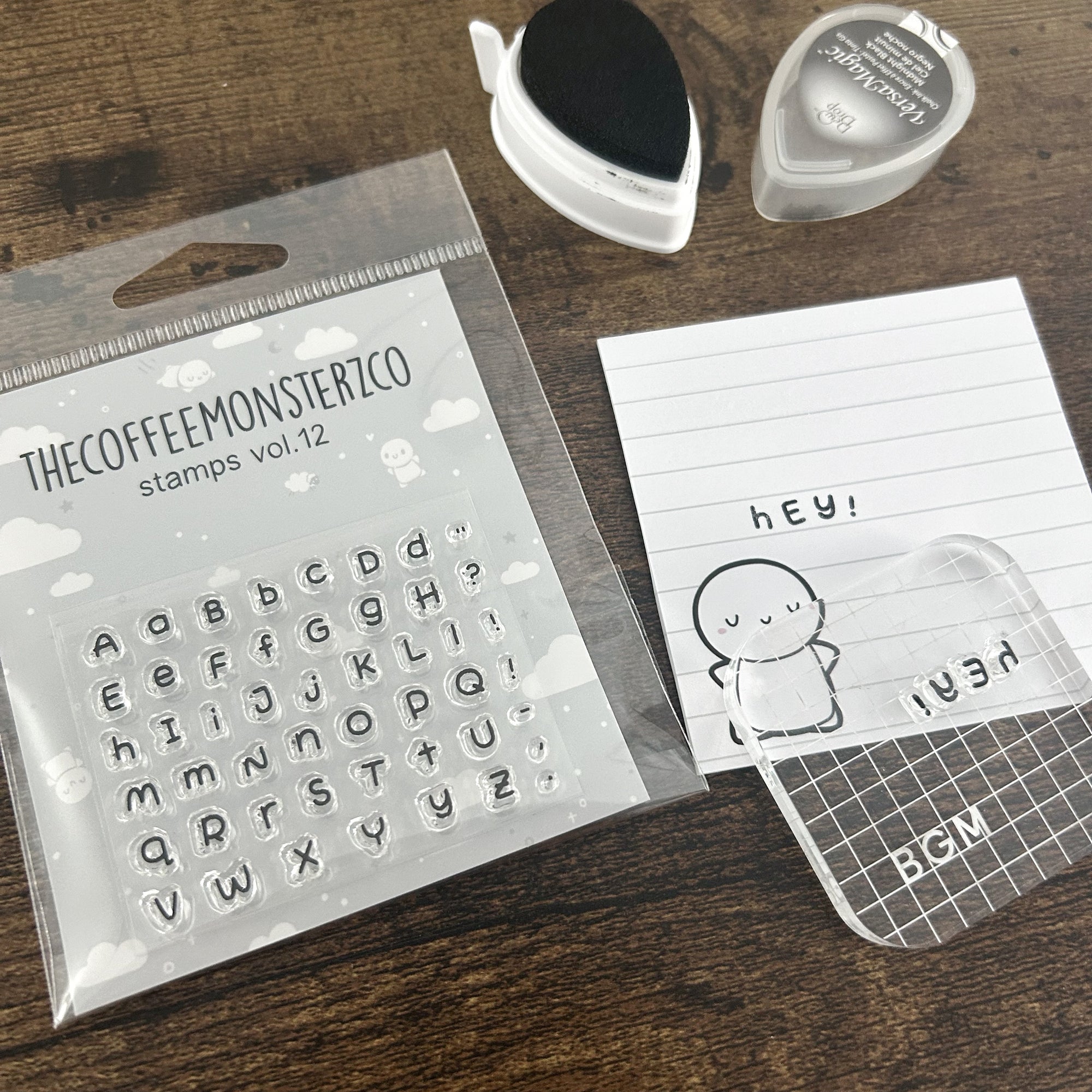 The Coffee Monsterz Co | Emoti Stamp Set V.12