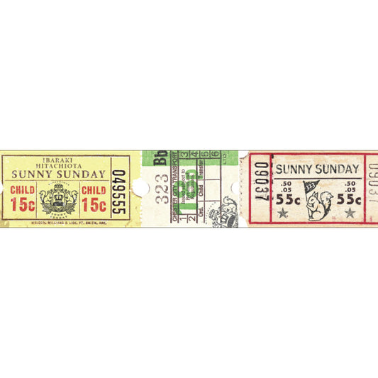 Papier Platz x Sunny Sunday | General Merchandise Washi Tape | 37-637