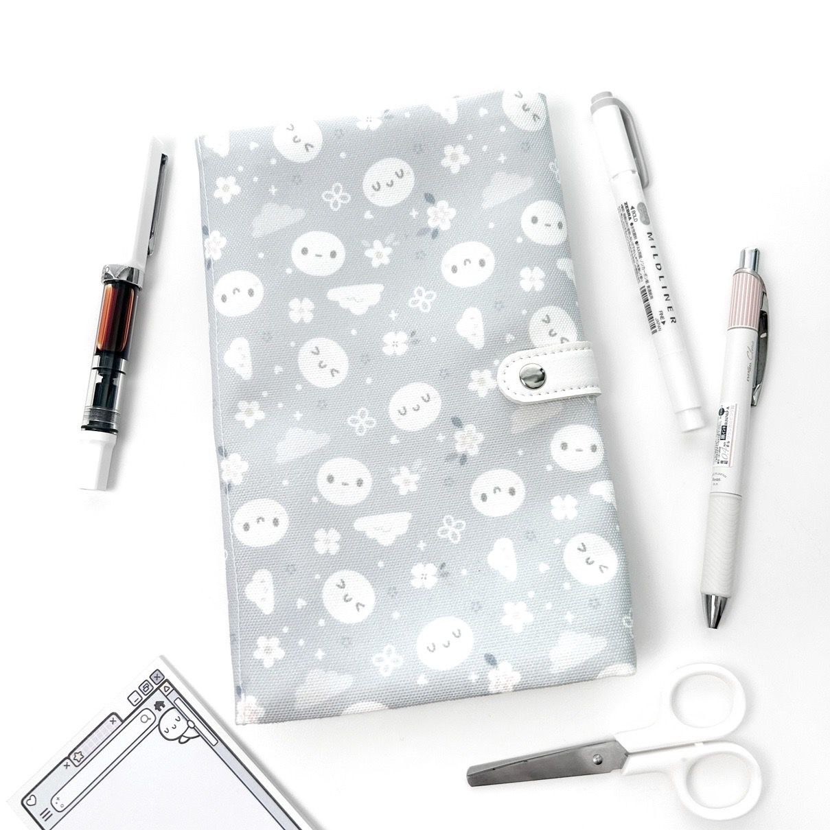 The Coffee Monsterz Co | Grey Tri Fold Pouch