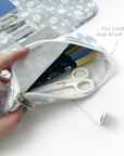 The Coffee Monsterz Co | Grey Tri Fold Pouch