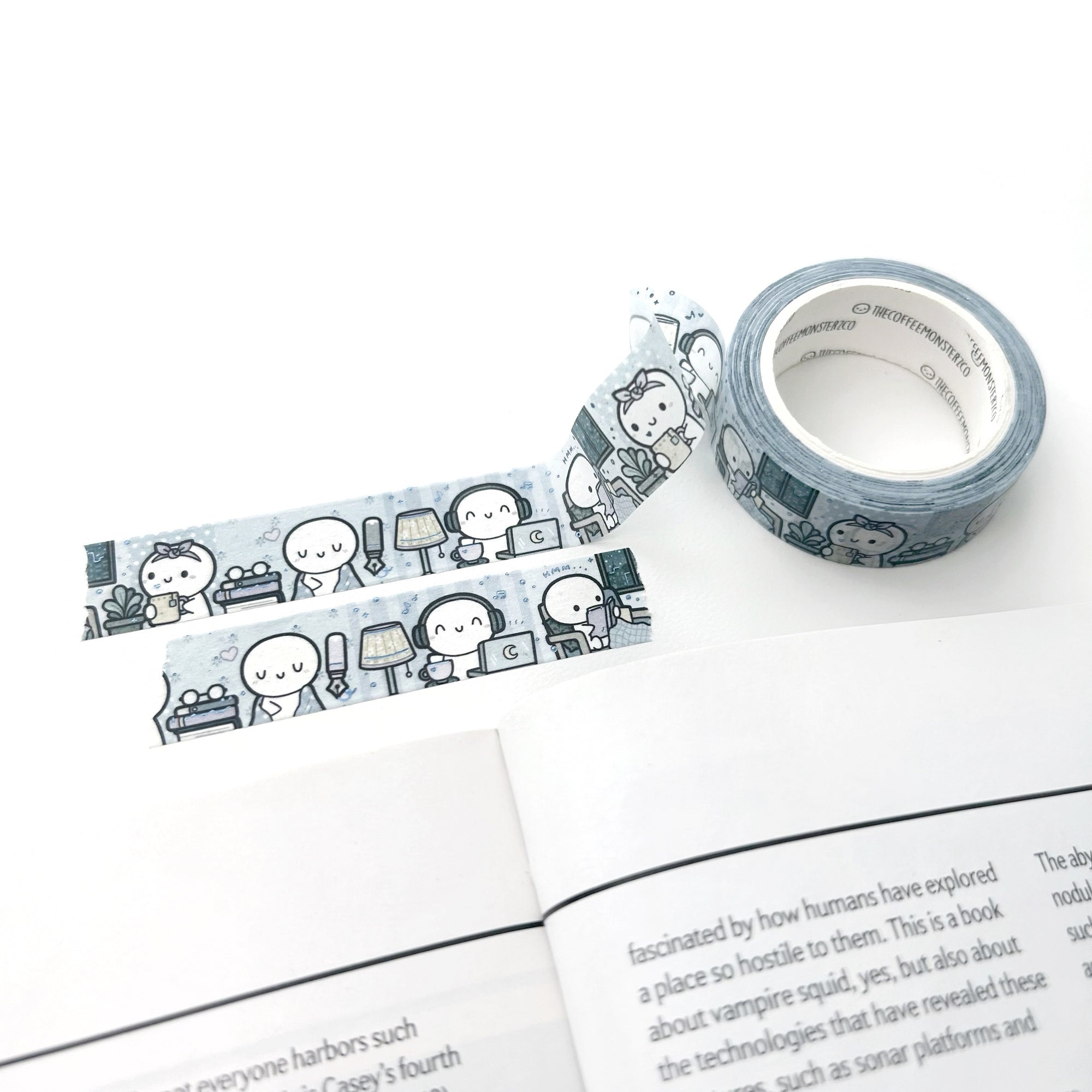 The Coffee Monsterz Co | Night at Home Washi Tape 15mm