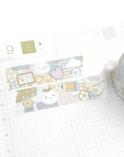 The Coffee Monsterz Co | Patchwork Funky Spring 18mm Washi Tape