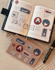 Air mail sticker sheet - BUNGU LA 2026