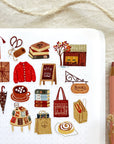Och Monika | Rainy Bookshop - Sticker Sheet
