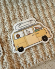 Carpool air mail vinyl sticker