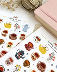 Och Monika Little Teacups - Sticker Sheet