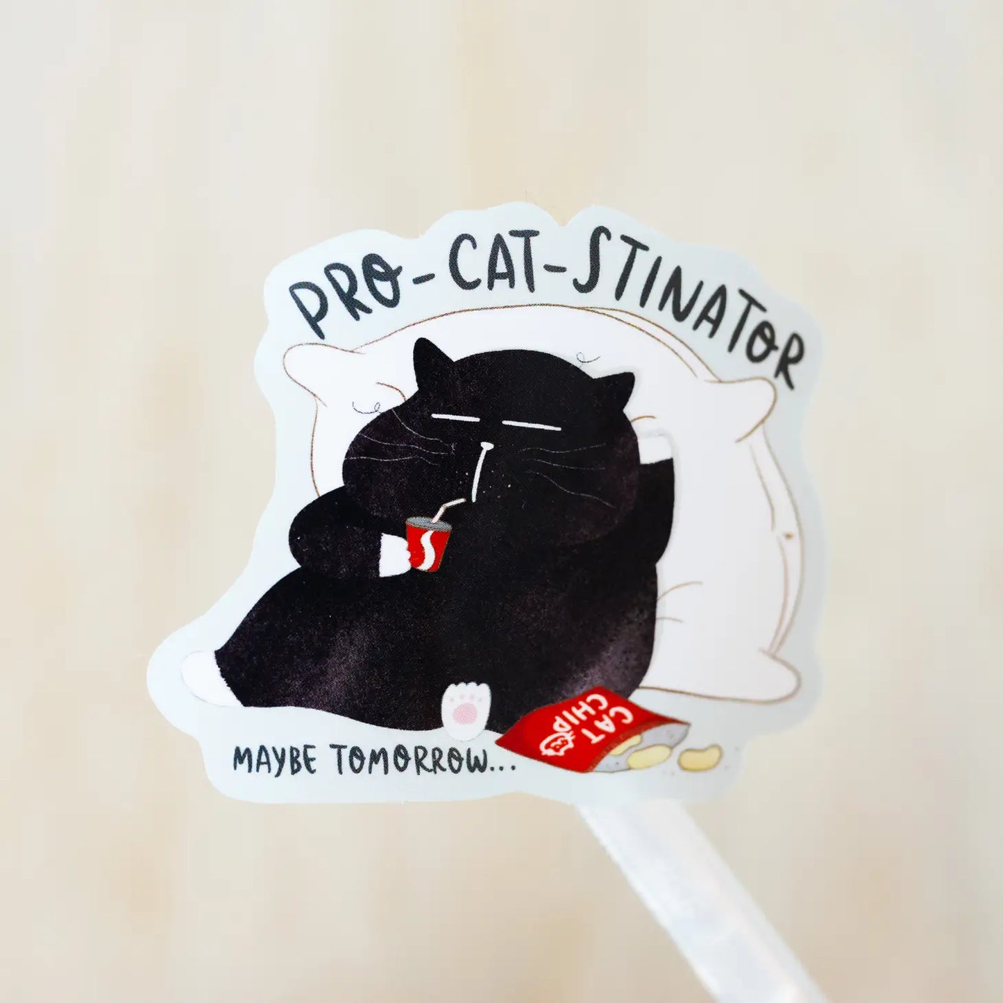 Moonariesillo | Pro-Cat-Stinator Sticker Die Cut