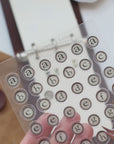 Kuboandlucy Stationery Co | Vintage Typewriter Letters Sticker Sheet