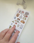 Kuboandlucy Stationery Co x Idiot Sandwich | Journaling Hobonichi Weeks Sticker Release Book