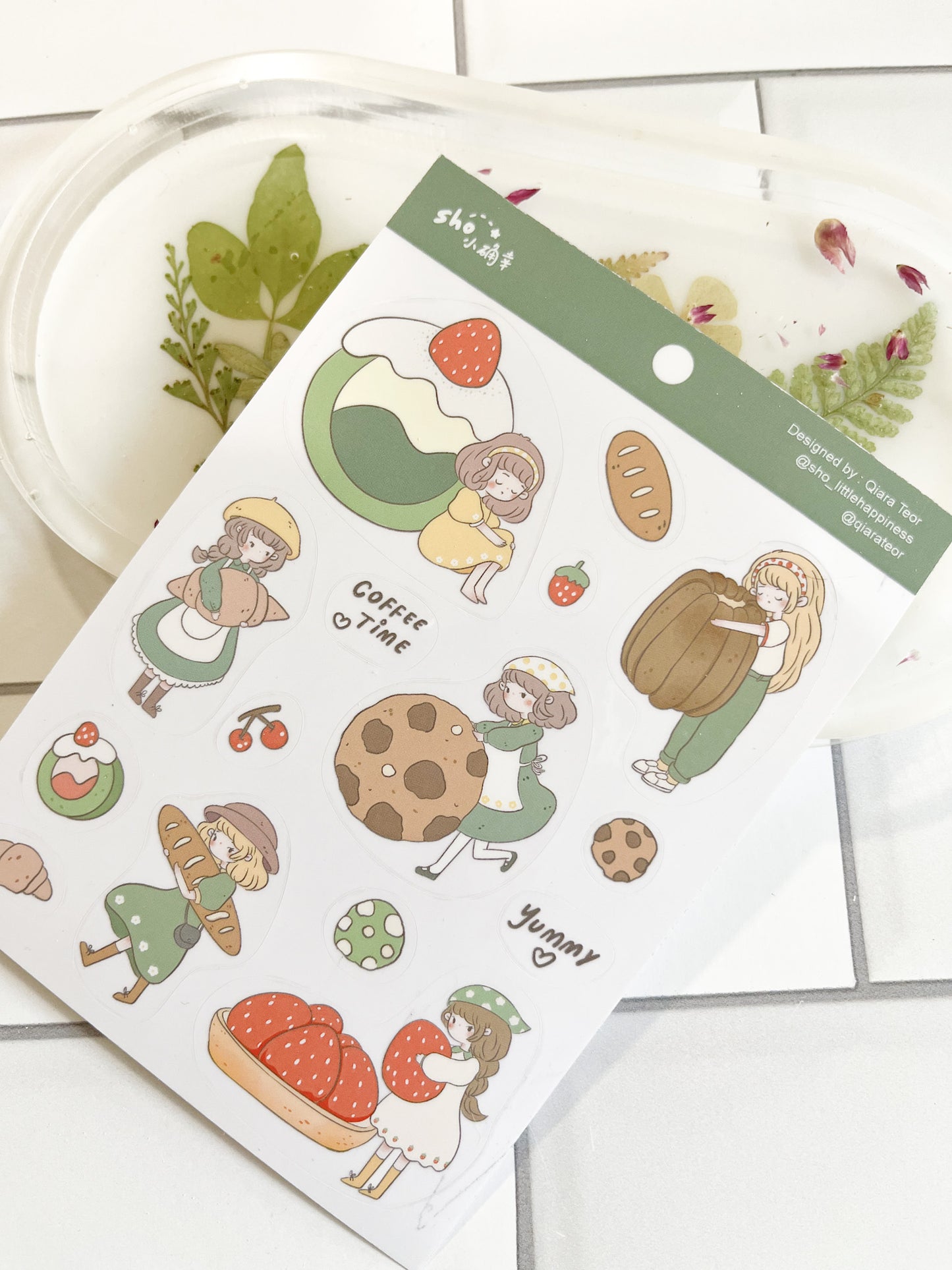 Sho Little Happiness Cafe Dessert Sticker Sheet