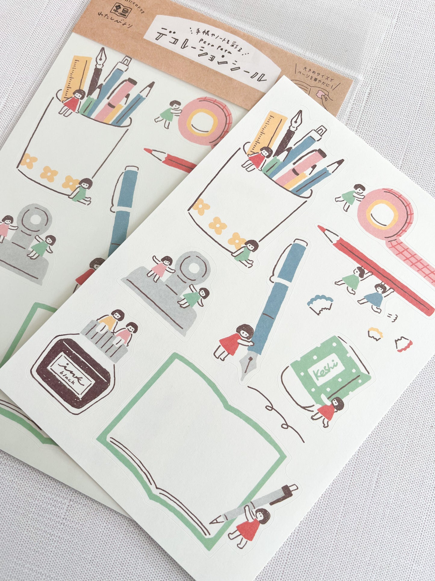 Biyori Peta Peta Sticker Sheet | 8 Designs