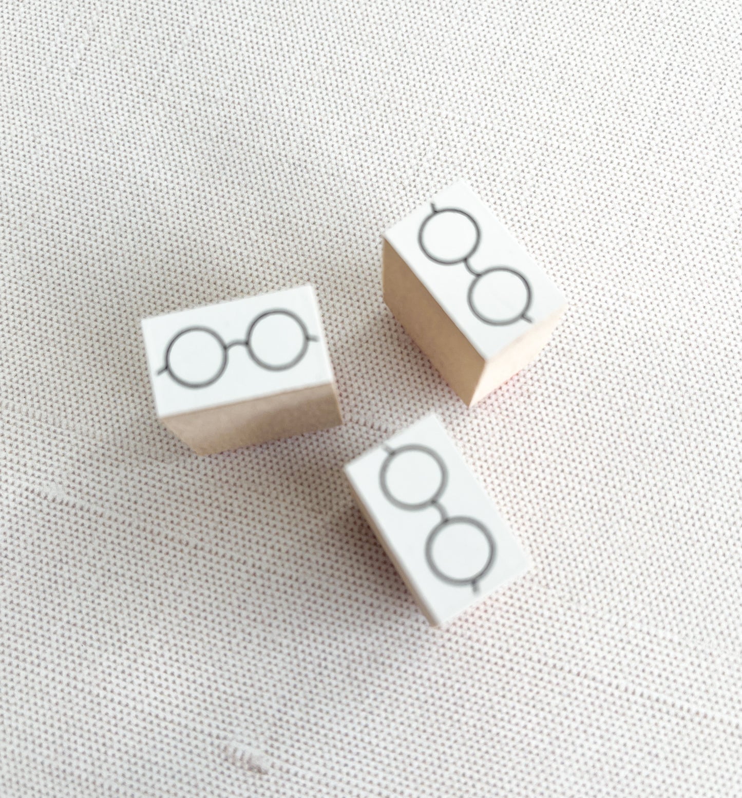 Hanko Eyeglasses Rubber Stamp
