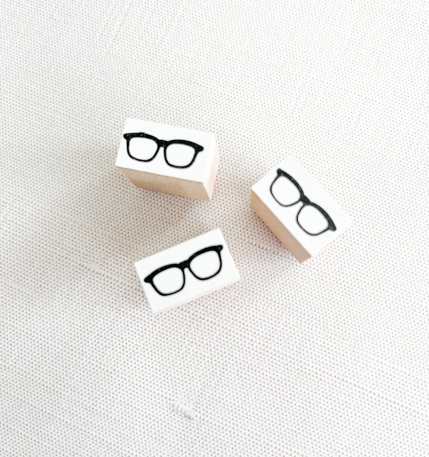 Hanko Eyeglasses Rubber Stamp