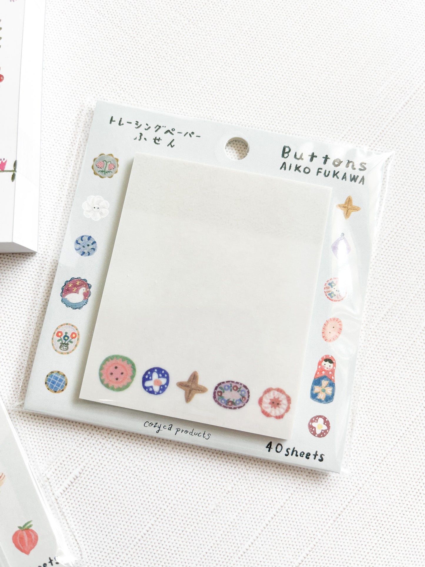 Aiko Fukawa | Buttons Transparent Sticky Notes | 22-780
