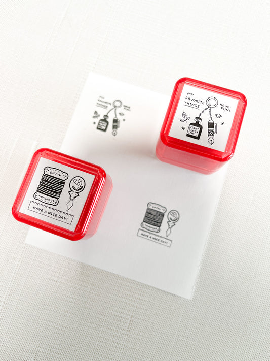 Eric Small Things | Have a Nice Day (Sewing) Self Inking Stamp