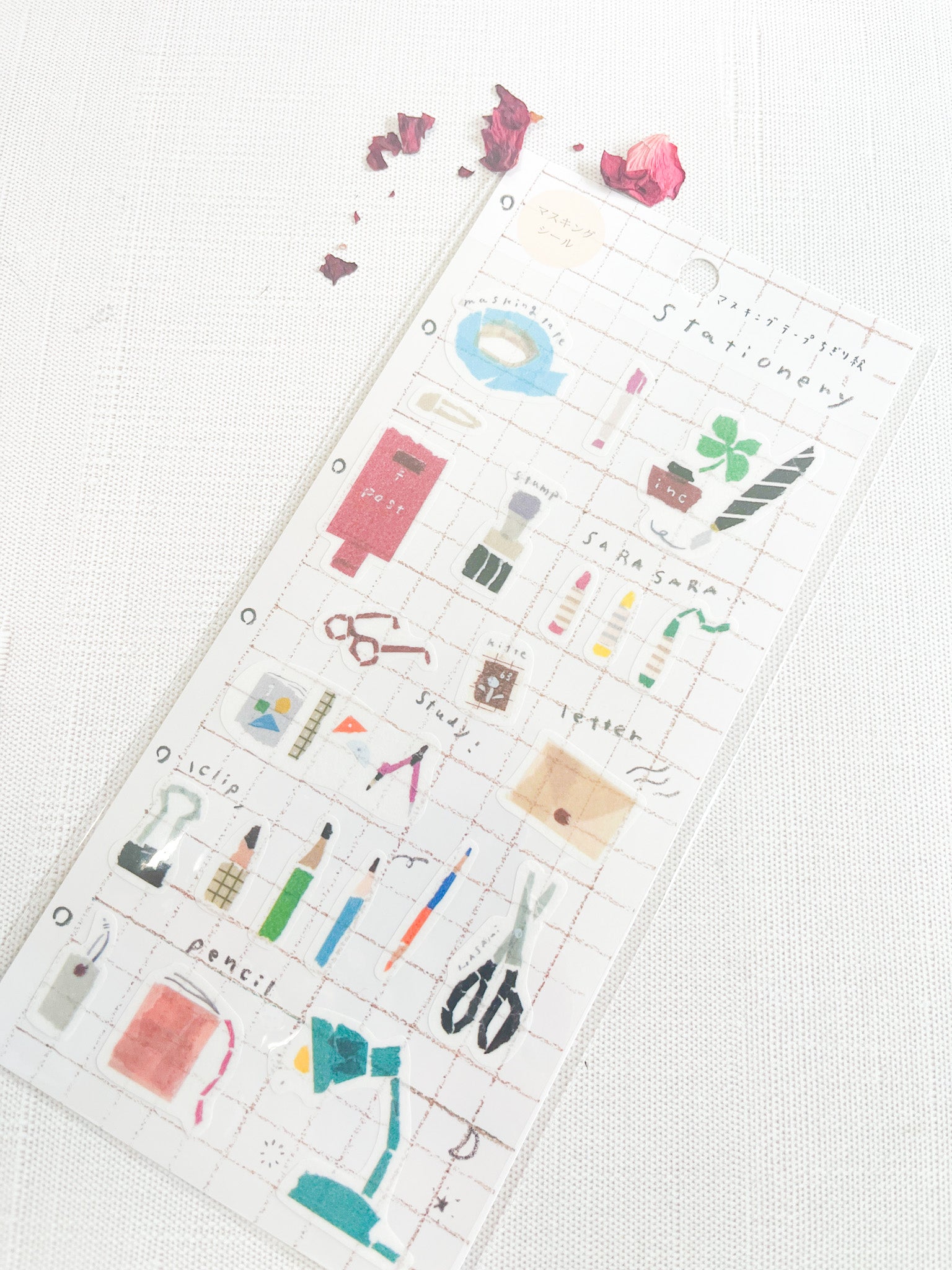 Kamiiso | Stationery Sticker | J-234