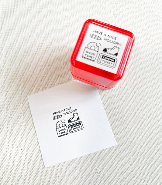Eric Small Things | Nice Holiday Self Inking Stamp