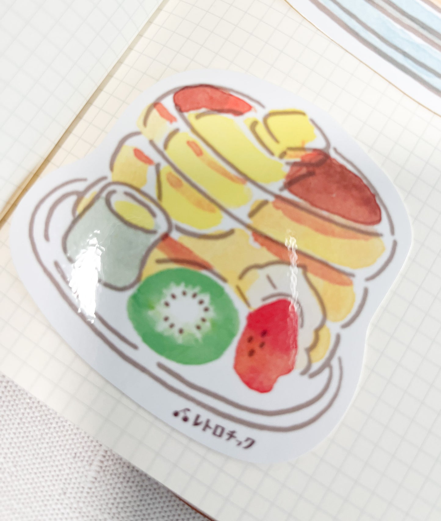 FUKUKAWA Dessert Sticker Die Cut | 4 designs