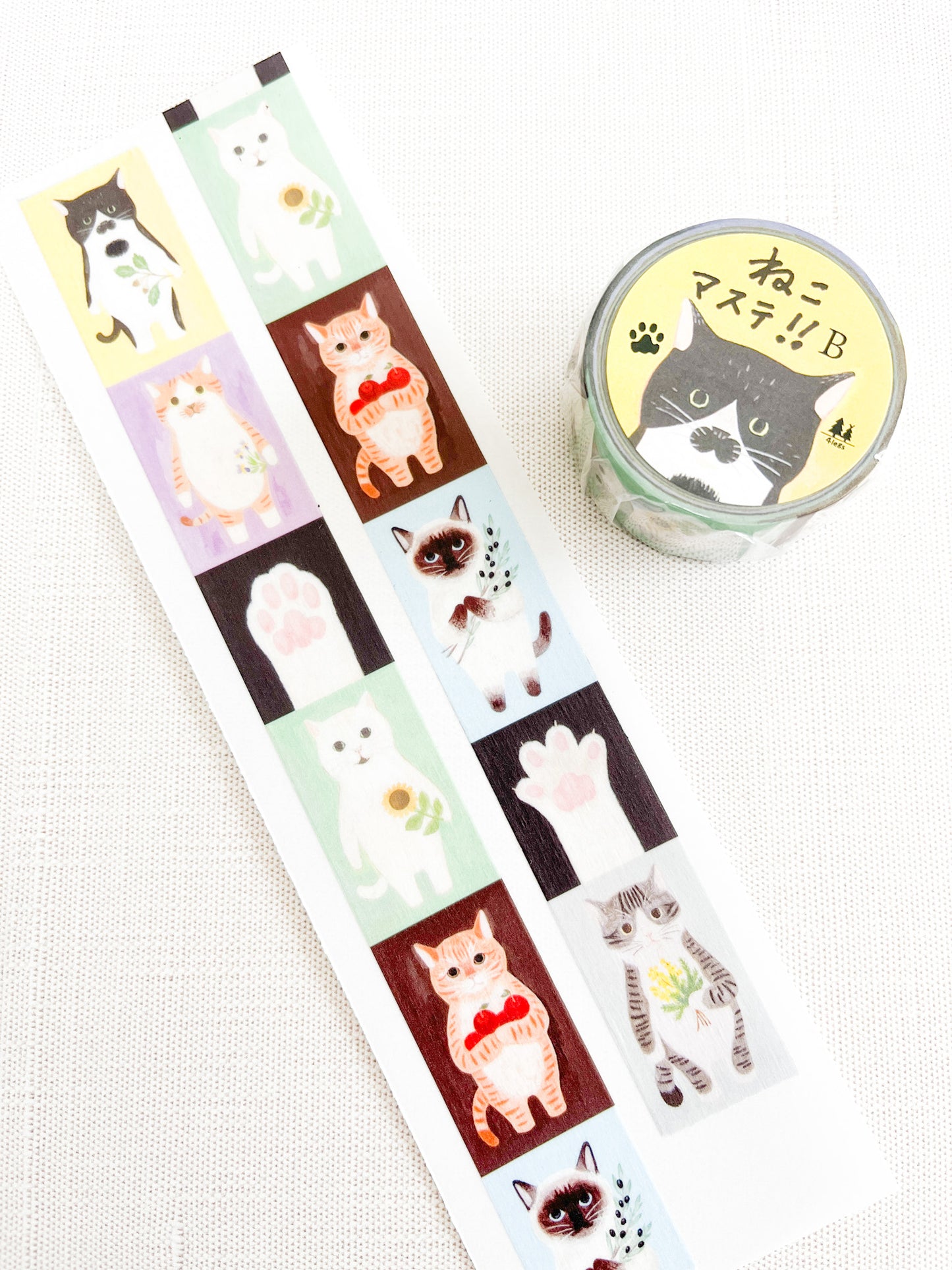 4Legs Cat Washi Tape | 2 designs