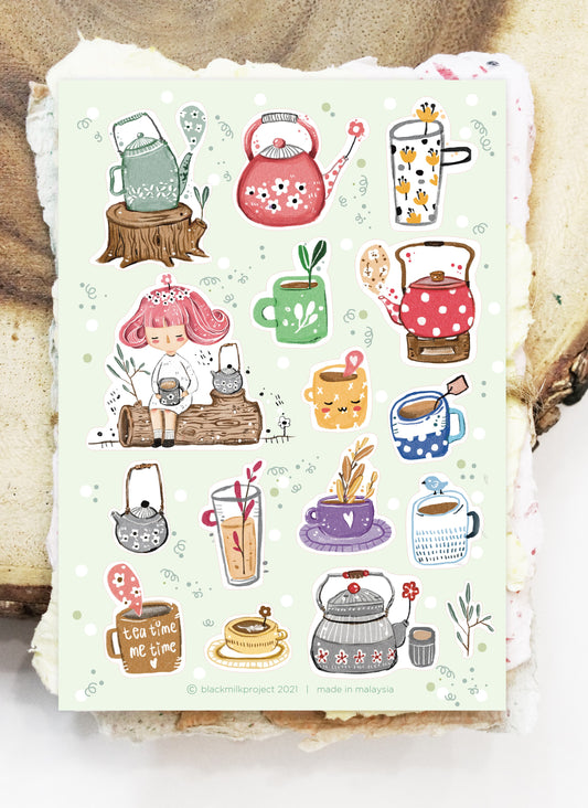 Black Milk Project | Tea Time Sticker Sheet